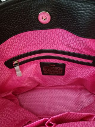 Bolso Tous de piel negro