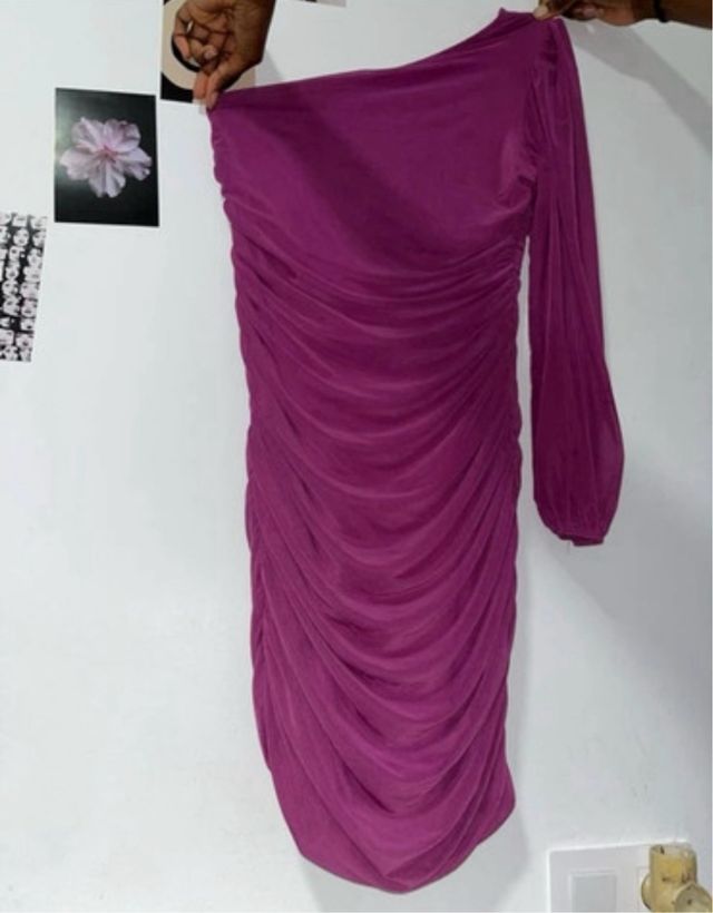 Vestido morado SHEIN