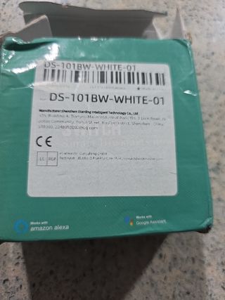 Interruptor Luz Inteligente WiFi Blanco