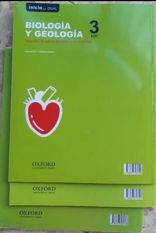 Libro de Biología y Geología 3° ESO