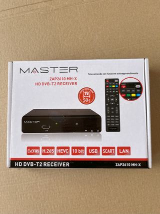 Receptor TDT MASTER ZAP2610 MH-X HD