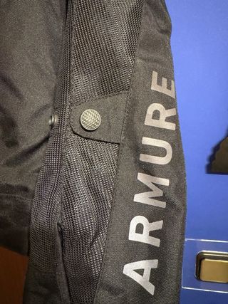 Chaqueta Moto Armure Verano Ligera Negra