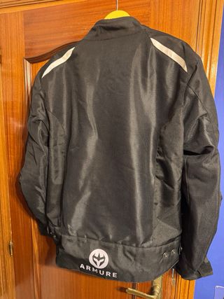 Chaqueta Moto Armure Verano Ligera Negra