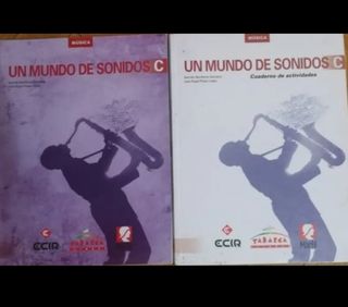 Libro y cuadernillo de música 3° ESO