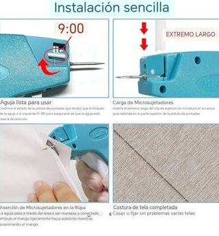 Pistola Etiquetadora Ropa Rosa + 5000 Etiquetas