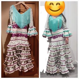 Vestido de flamenca niña