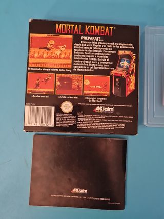 Mortal Kombat Game Boy Nintendo