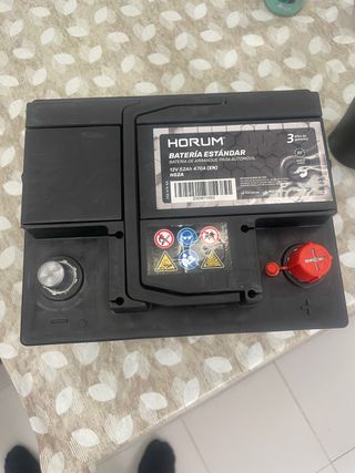 Batería Coche Horum 12V 52Ah 470A
