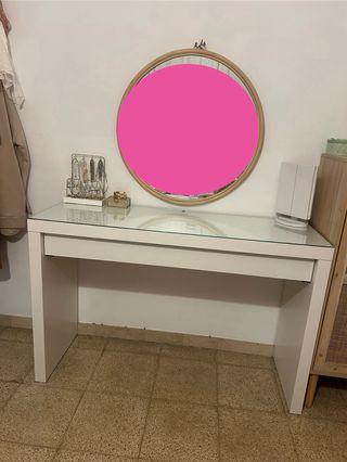 Tocador/Escritorio Malm Blanco 