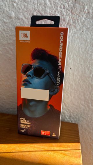 Gafas JBL Soundgear Frames Negras y Naranjas