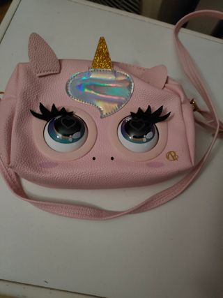Bolso Unicornio Niña Rosa