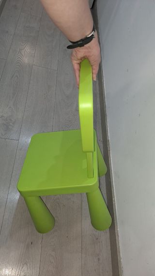 Silla infantil de plástico ikea 