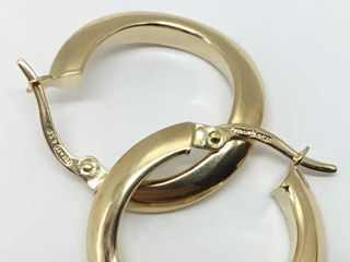 argollas oro 18k