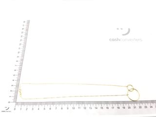 cadena oro 18k 22cm