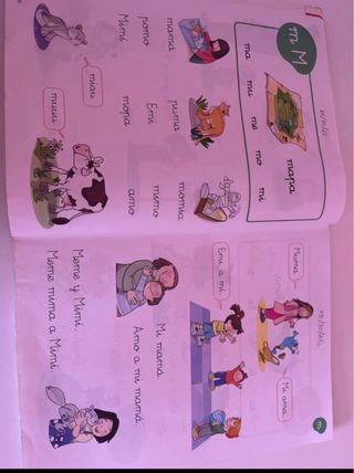 CARTILLA DE LECTURA LETRA A LETRA 1 PRIMARIA