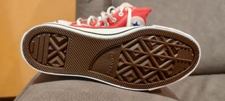 Zapatillas Converse Botita Rojas Mujer