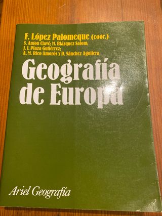 Geografía de Europa (Ariel Geografia) (Spanish ...