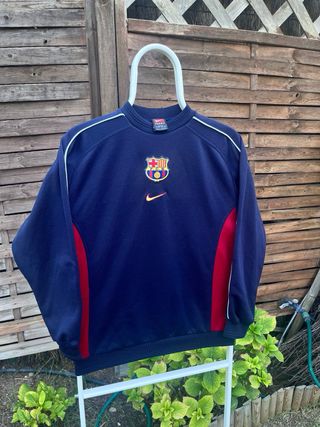Girocollo Nike Barcelona anni '90 Vintage Shox Era 