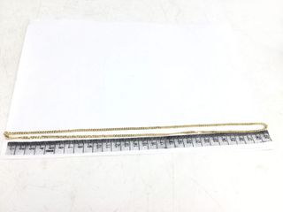 cadena oro 18k 30cm