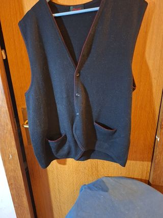 Chaleco de punto para hombre