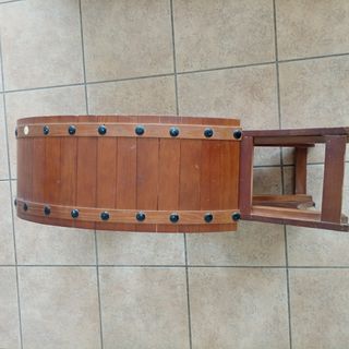 Botellero Madera Estilo Barril