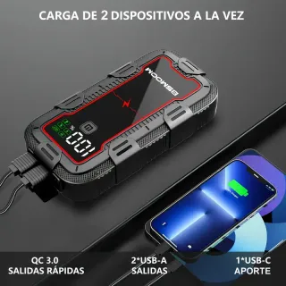 Arrancador de Coche Portátil BSMOOM