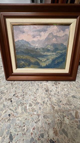 Lote de 27 Pinturas al Óleo en Lienzo.