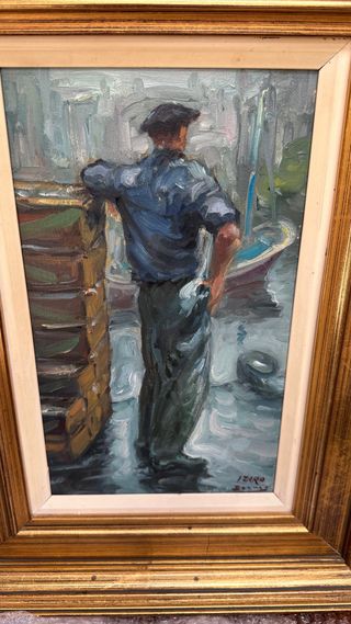 Lote de 27 Pinturas al Óleo en Lienzo.