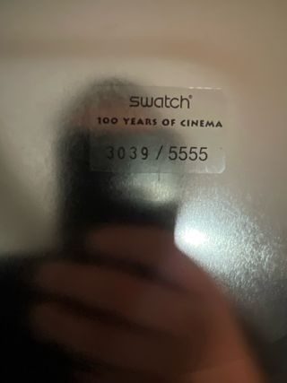 Swatch Special Cinema 100 Anni Cinema