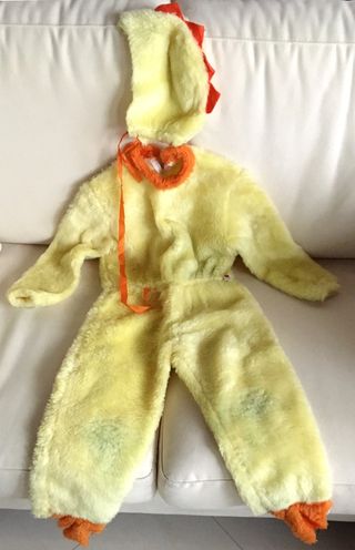 Costume Carnevale Pulcino 3-4 Anni