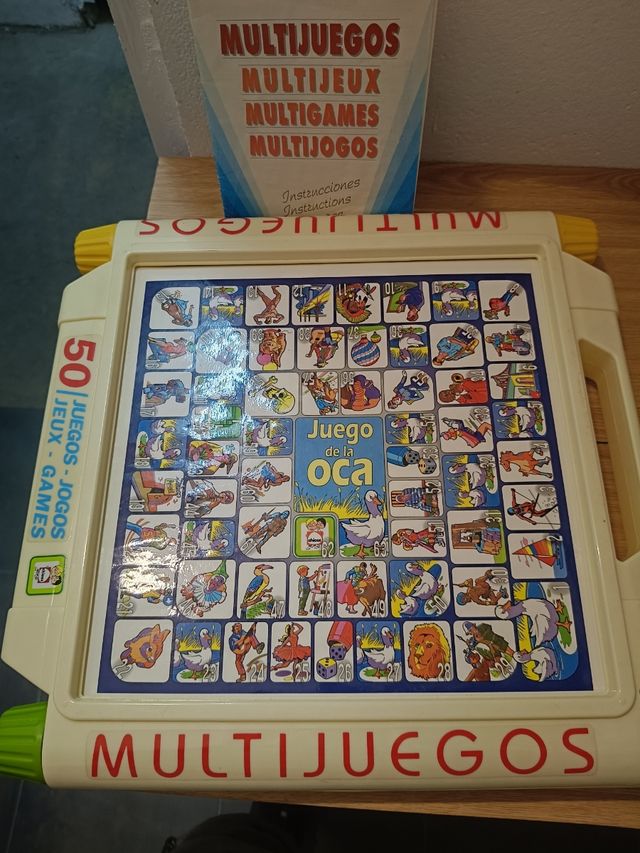 Juego de mesa Multijuegos 50 en 1
