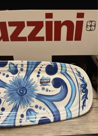 Vassoio Guzzini decorato