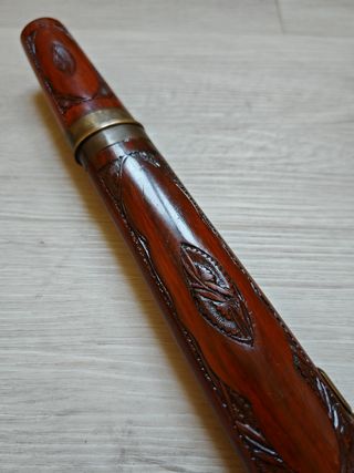 Forchettone e col (legno intagliato)