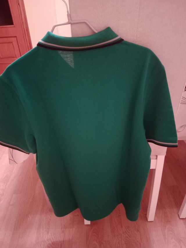 Polo verde Fred Perry taglia M