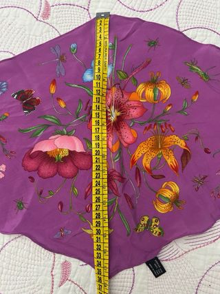 Foulard Gucci in seta multicolore