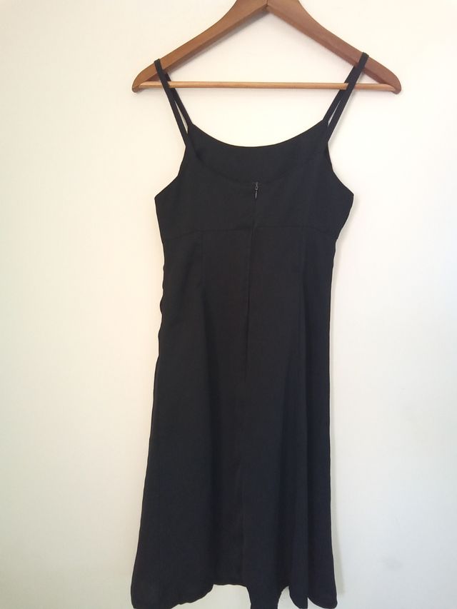 Vestido negro tirantes talla S