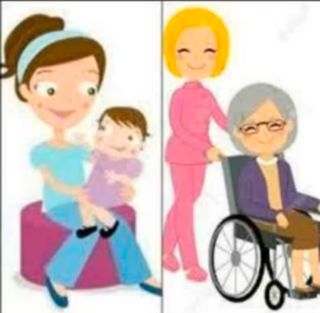 Cuidado de niñ@s, mayores y discapacitados