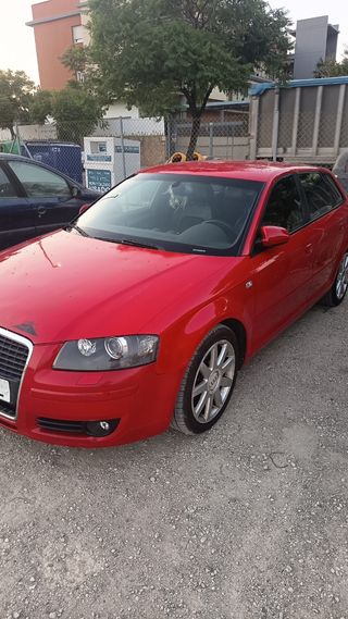 Audi A3 2006 tiene una avería una tubería de la ga
