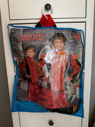 Disfraz Trovador Medieval Niño 3 o 4 años