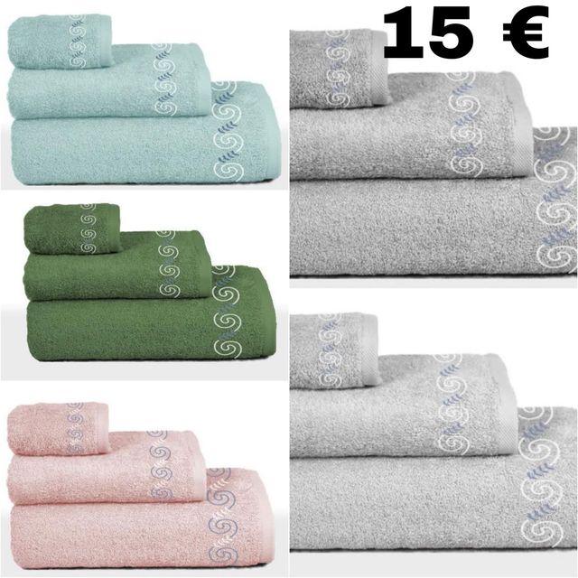 Juego de toallas de algodón