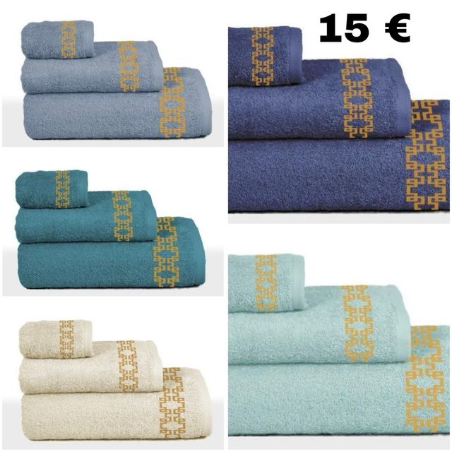 Juego de toallas de algodón