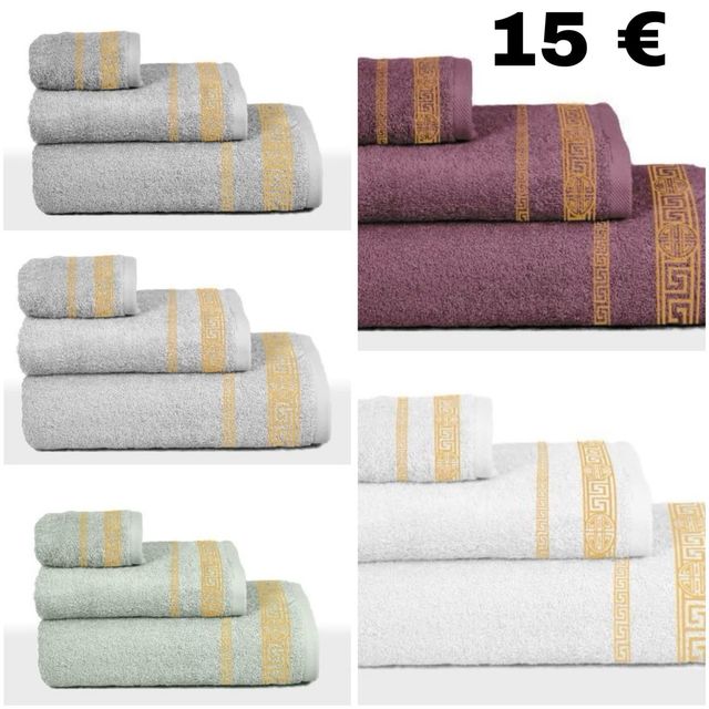 Juego de toallas de algodón