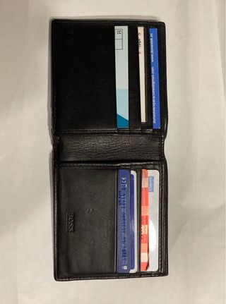 Cartera Hugo Boss Negra