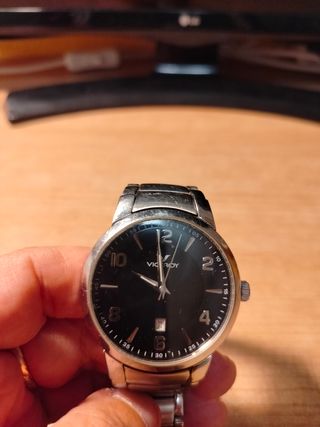 Reloj Viceroy Negro y Plateado