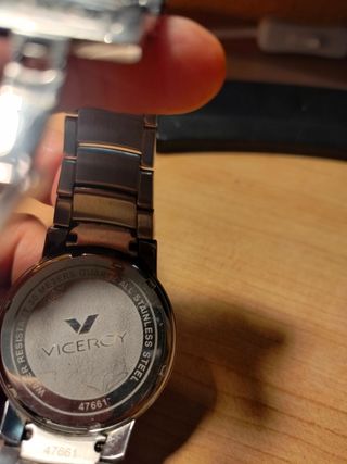 Reloj Viceroy Negro y Plateado