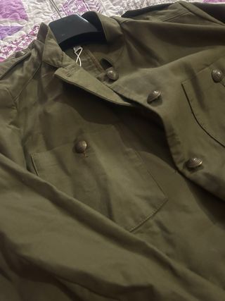 Chaqueta verde militar