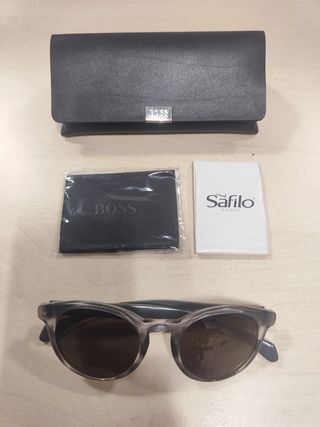 Gafas de Sol Hugo Boss Grises y Marrones