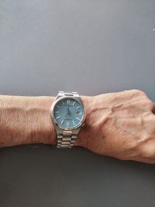 Reloj Citizen NJ0200-50L Automático Azul/Plata 36m