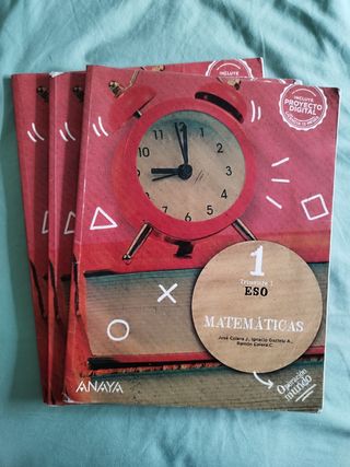 Libros 1° ESO- Domingo Cáceres 
