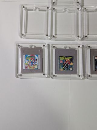 Cajas metacrilato para Game Boy